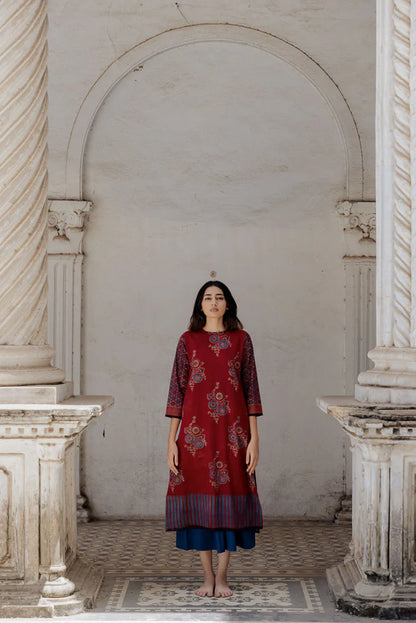 Handcrafted Printed Kurta – Elegant Ethnic Wear